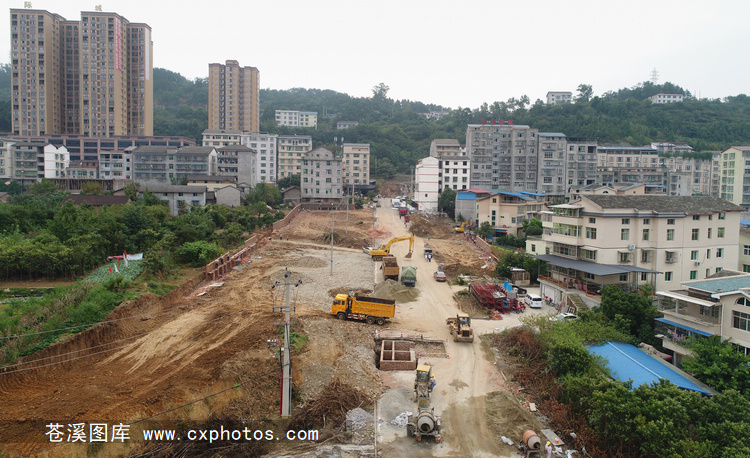 20170921苍溪县城肖家坝大桥建设06