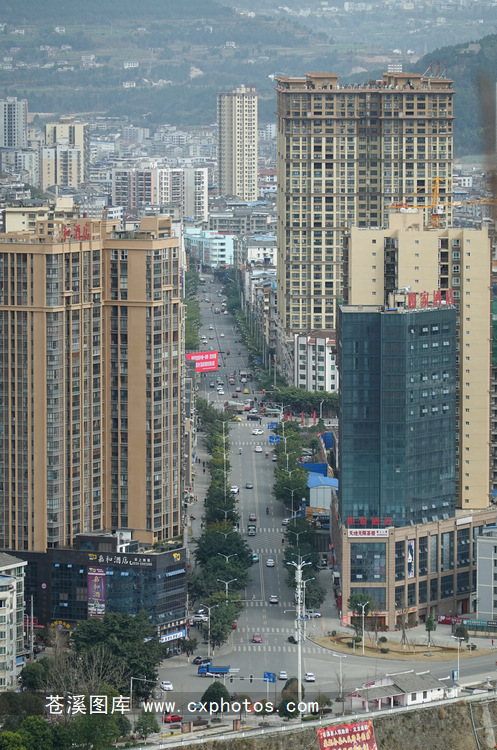 20200215苍溪县城红军路及红滨路